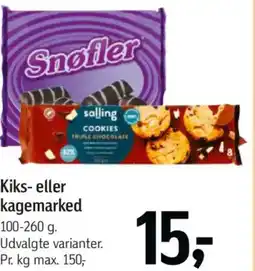 Føtex Kiks- eller kagemarked tilbud