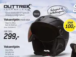 Thansen Voksenhjelm med visir tilbud