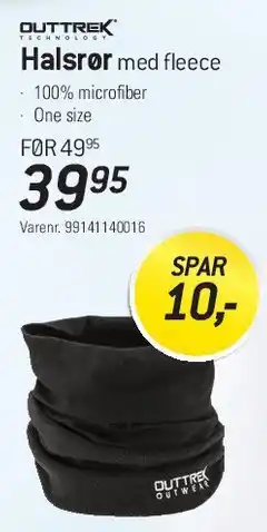 Thansen Halsrør med fleece tilbud