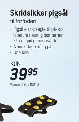 Thansen Skridsikker pigsål til forfoden tilbud