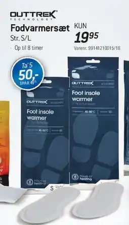 Thansen Fodvarmersæt tilbud