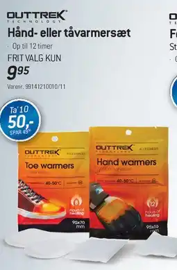 Thansen Hånd- eller tåvarmersæt tilbud