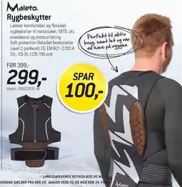 Thansen Rygbeskytter tilbud