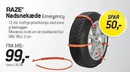 Thansen RAZE Nødsnekæde Emergency tilbud