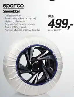 Thansen Sparco Snesokker tilbud