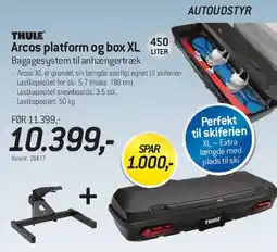 Thansen Arcos platform og box XL tilbud