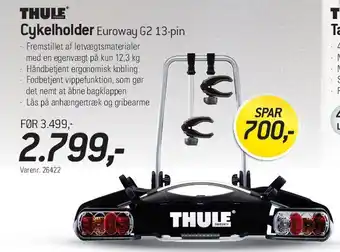 Thansen Cykelholder Euroway G2 13-pin tilbud