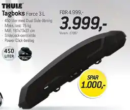 Thansen Tagboks Force 3L tilbud