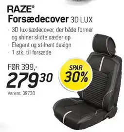 Thansen RAZE Forsædecover 3D LUX tilbud