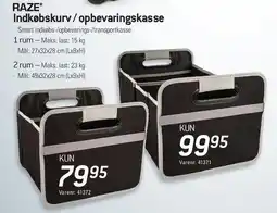 Thansen RAZE Indkøbskurv / opbevaringskasse tilbud