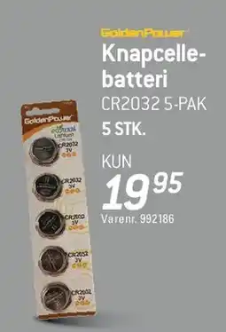 Thansen Knapcellebatteri CR2032 5-pak tilbud