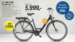 Thansen X-ZITE El-cykel 28 City 2 tilbud