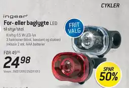 Thansen For- eller baglygte LED tilbud