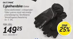 Thansen Cykelhandske Vinter tilbud