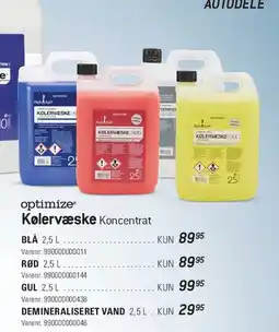 Thansen Kølervæske Koncentrat tilbud