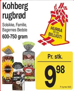 ABC Lavpris Kohberg rugbrød tilbud