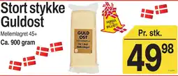 ABC Lavpris Stort stykke Guldost tilbud