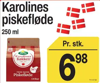 Karolines piskefløde