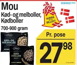 ABC Lavpris Mou Kød- og melboller, Kødboller tilbud