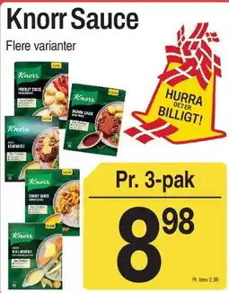 ABC Lavpris Knorr Sauce tilbud