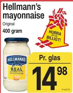 ABC Lavpris Hellmann's mayonnaise tilbud