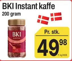 ABC Lavpris BKI Instant kaffe tilbud