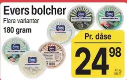 ABC Lavpris Evers bolcher tilbud