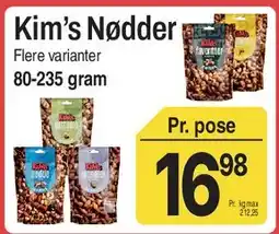 ABC Lavpris Kim's Nødder tilbud