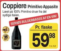 ABC Lavpris Coppierre Primitivo Appassite tilbud