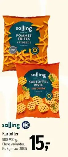 Føtex Salling Kartofler tilbud