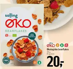 Føtex Økologiske branflakes tilbud