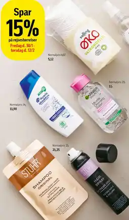 Føtex På rejsestørrelser tilbud