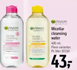 Føtex GARNIER Micellar Cleansing Water tilbud