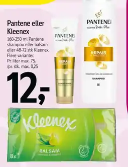 Føtex Pantene eller Kleenex tilbud