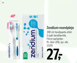 Føtex Zendium mundpleje tilbud