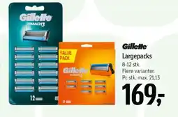 Føtex Gillette Largepacks tilbud