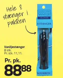 Fleggaard Vaniljestænger (8 stk.) tilbud