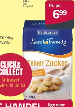 Fleggaard Nordzucker Sweet Family - Feiner Zucker tilbud