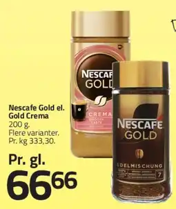 Fleggaard Nescafé Gold / Gold Crema tilbud
