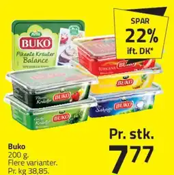 Fleggaard Buko (påsmurte/ostespreads) tilbud
