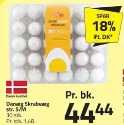 Fleggaard Danske Skrabeæg tilbud