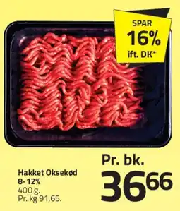Fleggaard Hakket Oksekød tilbud
