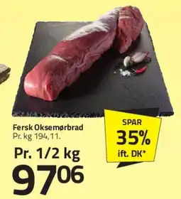 Fleggaard Fersk Okse mørbrad tilbud