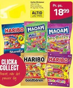 Fleggaard Haribo / Maoam poser tilbud
