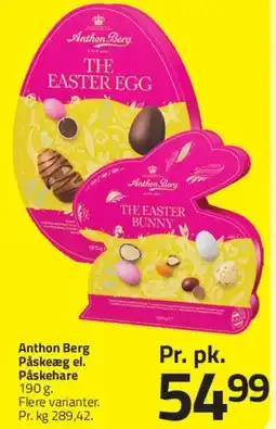 Fleggaard Anthon Berg Påskeæg & Påskehare tilbud