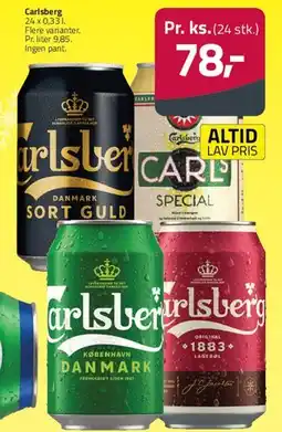 Fleggaard Carlsberg (flere varianter) tilbud