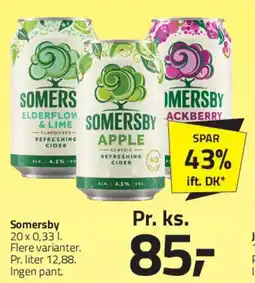 Fleggaard Somersby (flere varianter) tilbud