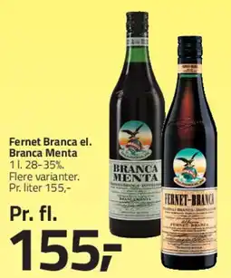 Fleggaard Fernet Branca / Branca Menta tilbud