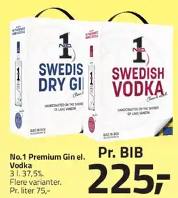 Fleggaard No.1 Premium Gin / Vodka (BIB) tilbud