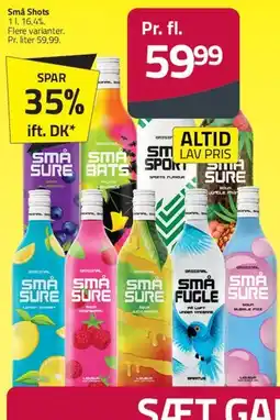Fleggaard Små Shots / Små Sure (flere varianter) tilbud